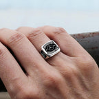 Merc Custom Name Classic Design Ring