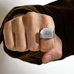 Merc Vintage Custom Name Classic Design Ring