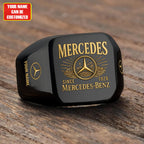 Merc Vintage Custom Name Classic Design Ring