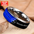 Personalized Merc Luxury Alloy Ring