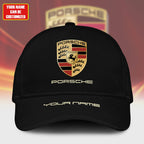 Personalized Name Pors Classic Black Cap