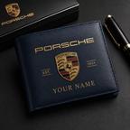 Personalized Pors 1931 Leather Wallet , Leather Gift , Father Day Gifts , Holiday Gift