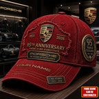 Personalized Pors 95TH Anniversary Denim Classic Cap (1931-2026)
