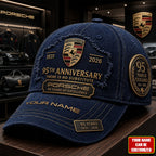 Personalized Pors 95TH Anniversary Denim Classic Cap (1931-2026)