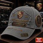 Personalized Pors 95TH Anniversary Denim Classic Cap (1931-2026)