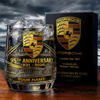 Personalized Pors 95 Years Anniversary Whisky , Pors Whiskey Glass , Holiday Gifts