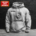 Personalized Pors Brush Unisex Hoodie