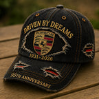 Personalized Pors Driven By Dreams Denim Classic Cap (1931-2026)
