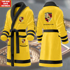 Personalized Pors Fleece Bathrobe P041003