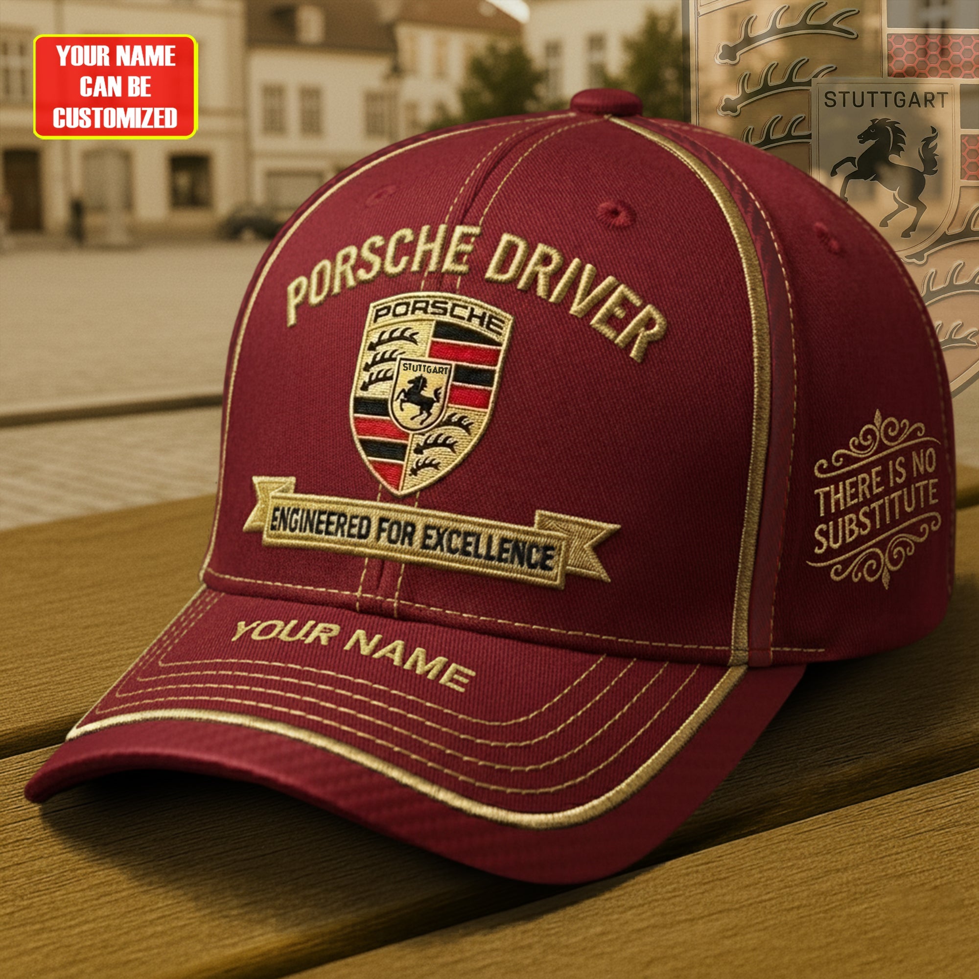 Personalized Pors Luxury Classic Cap