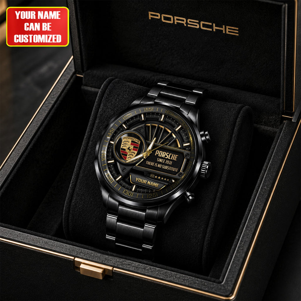 Personalized Pors Since 1931 Edition Stainless Steel Watch
