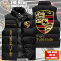 Personalized Pors Sleeveless Windproof Puffer Jacket