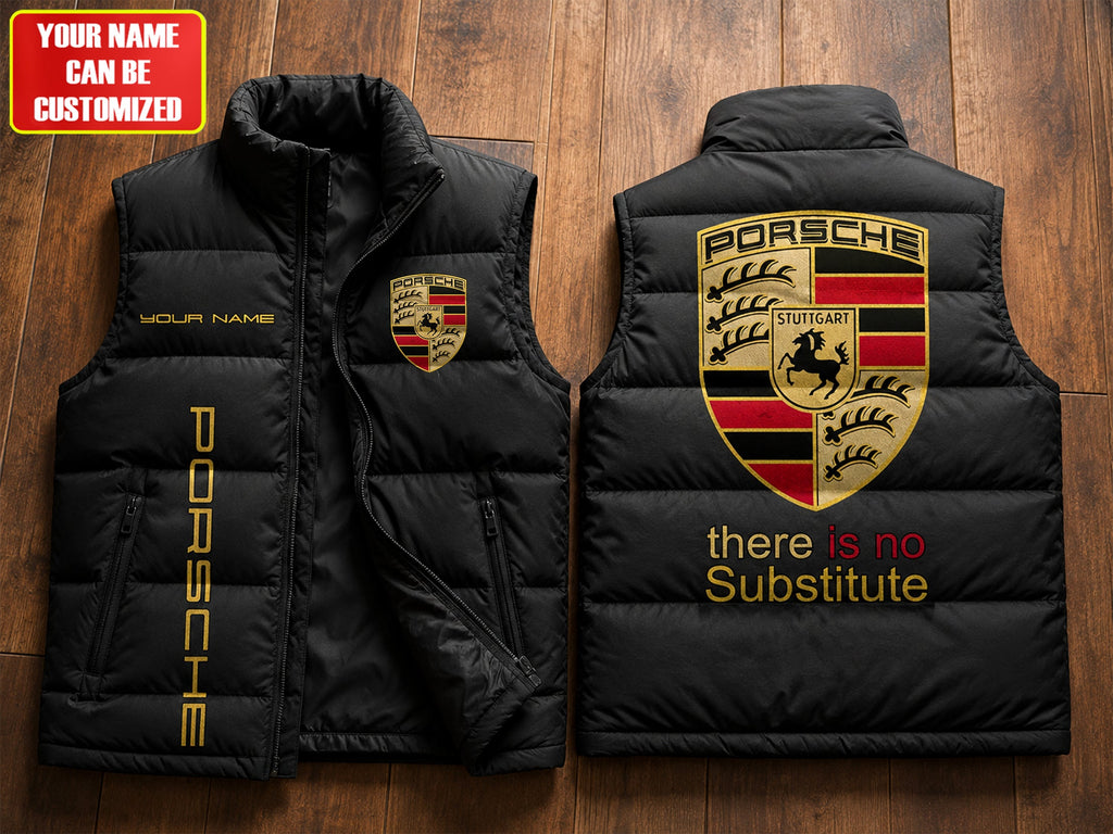 Personalized Pors Sleeveless Windproof Puffer Jacket
