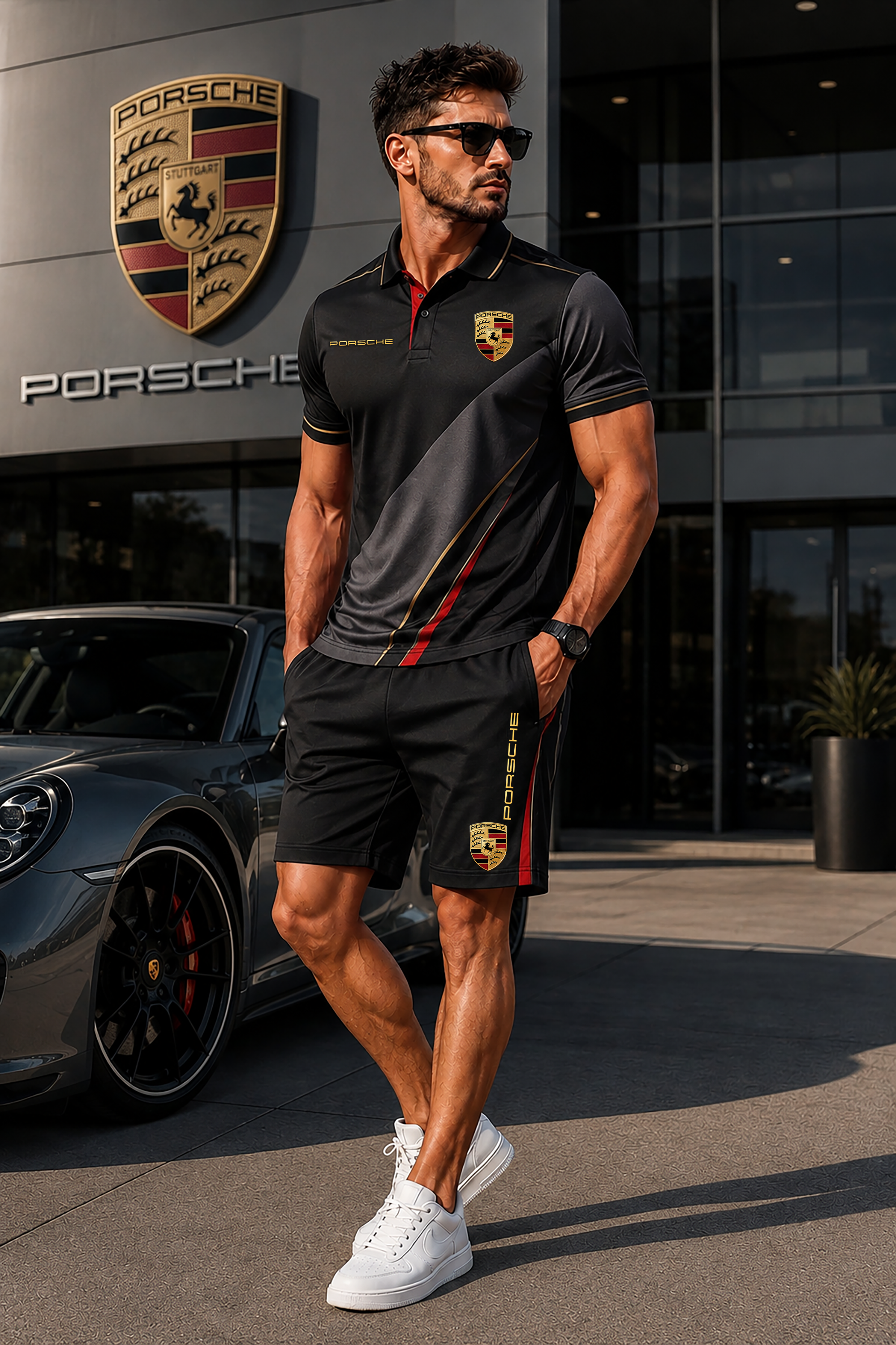 Personalized Pors Sport All Over Printed Shirt