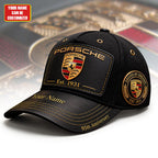 Personalized Pors Vintage 95TH Anniversary Leather Classic Cap (1931-2026)