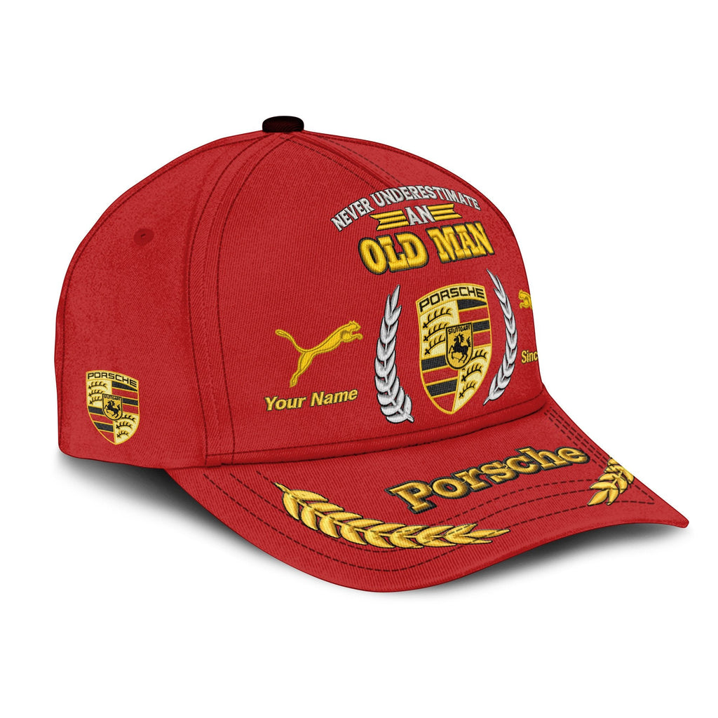 Personalized Pors Vintage Embroidery Classic Cap