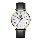 Personalized Pors Vintage Quartz Leather Watch P300801