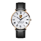 Personalized Pors Vintage Quartz Leather Watch P300801