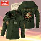 Personalized Pors Windbreaker Hooded Jacket