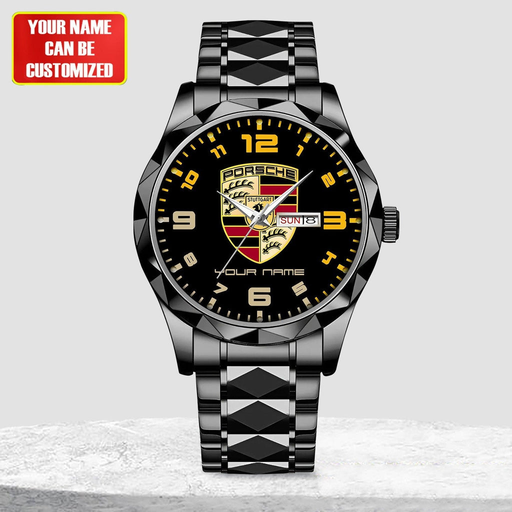 Personalized Porsche Luxury Alloy Charley Watch
