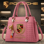 Pors 95TH Anniversary Custom Name Classic Leather Handbag (1931-2026)