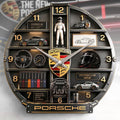 Pors Home Decorative 3D Visual Effect Acrylic Wall Clock V2