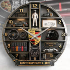 Pors Home Decorative 3D Visual Effect Acrylic Wall Clock V2