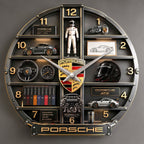 Pors Home Decorative 3D Visual Effect Acrylic Wall Clock V2