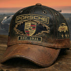 Pors Leather Vintage Est 1931 Classic Cap (1931-2026)