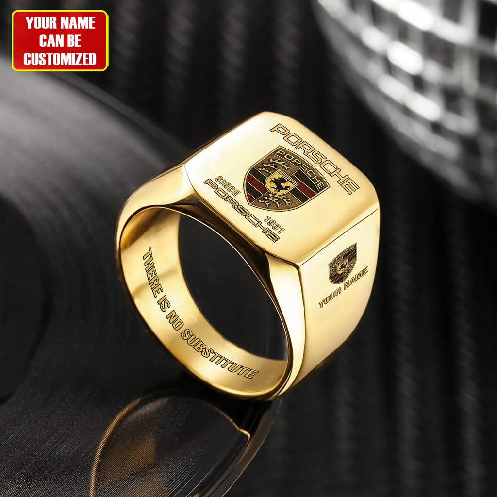 Pors Vintage Custom Name Classic Design Ring