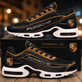 Pors Vintage Leather Air Cushion Sneaker