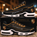 Pors Vintage Leather Air Cushion Sneaker