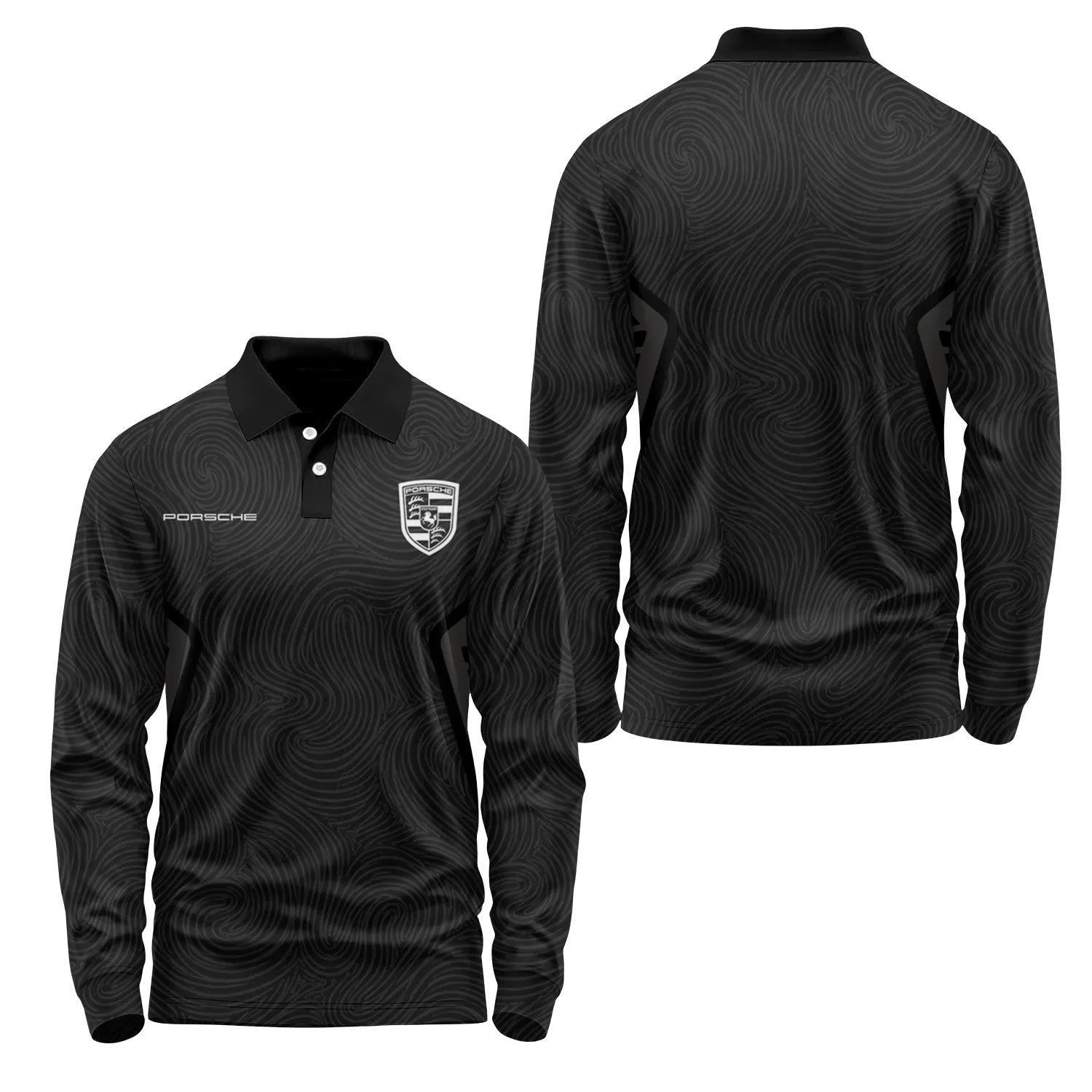 Porsche Apparel | 4-Way Stretch Performance Fabric with Moisture-Wicking Technology | Comfortable Activewear for All-Day Wear 6