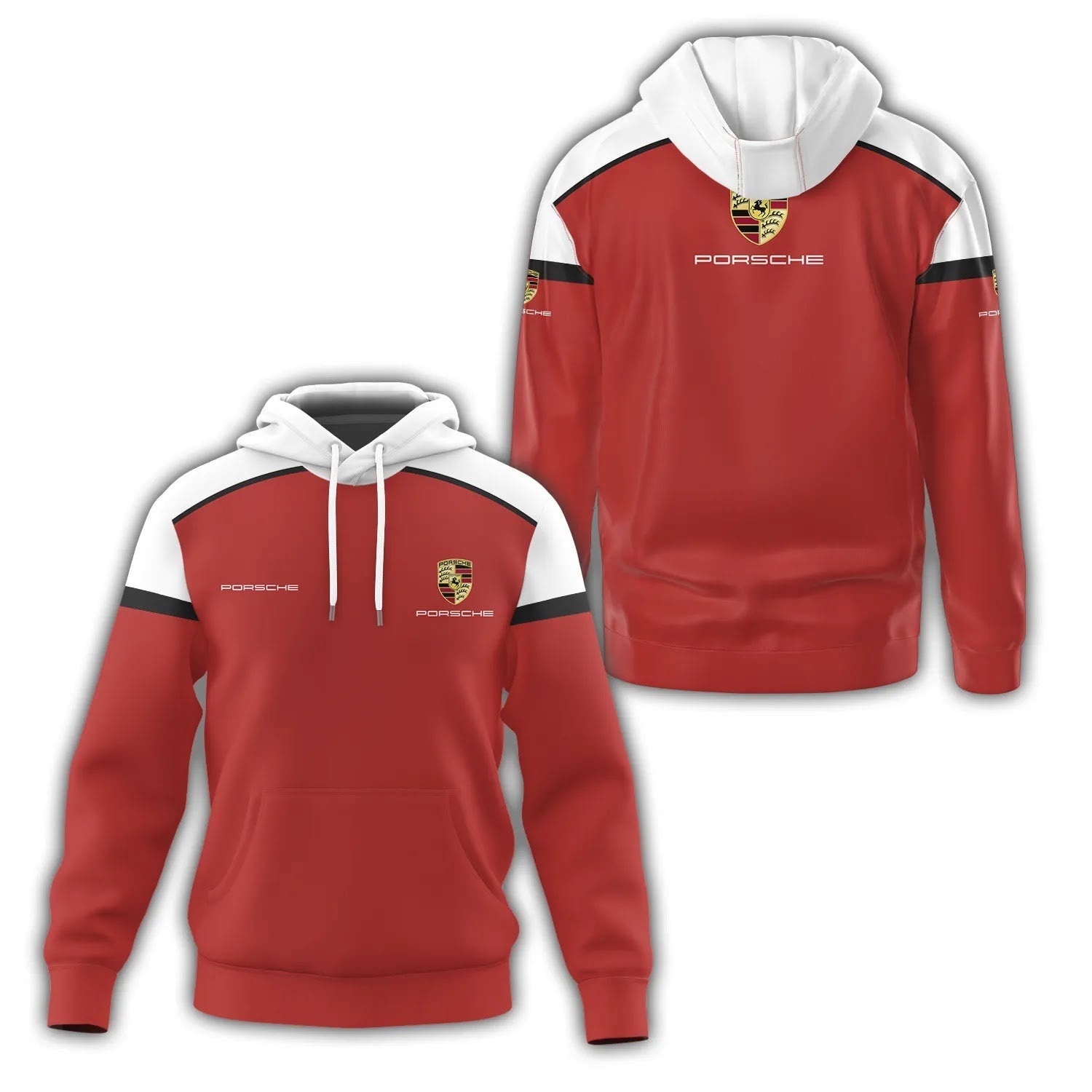 Porsche Apparels | 4-Way Stretch Performance Fabric with Moisture-Wicking Technology | Comfortable Activewear for Maximum Flexibility 8
